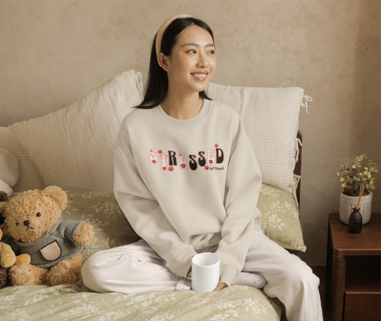 Stressed but Blessed Sweats.